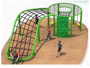 攀爬繩網(wǎng)體能拓展